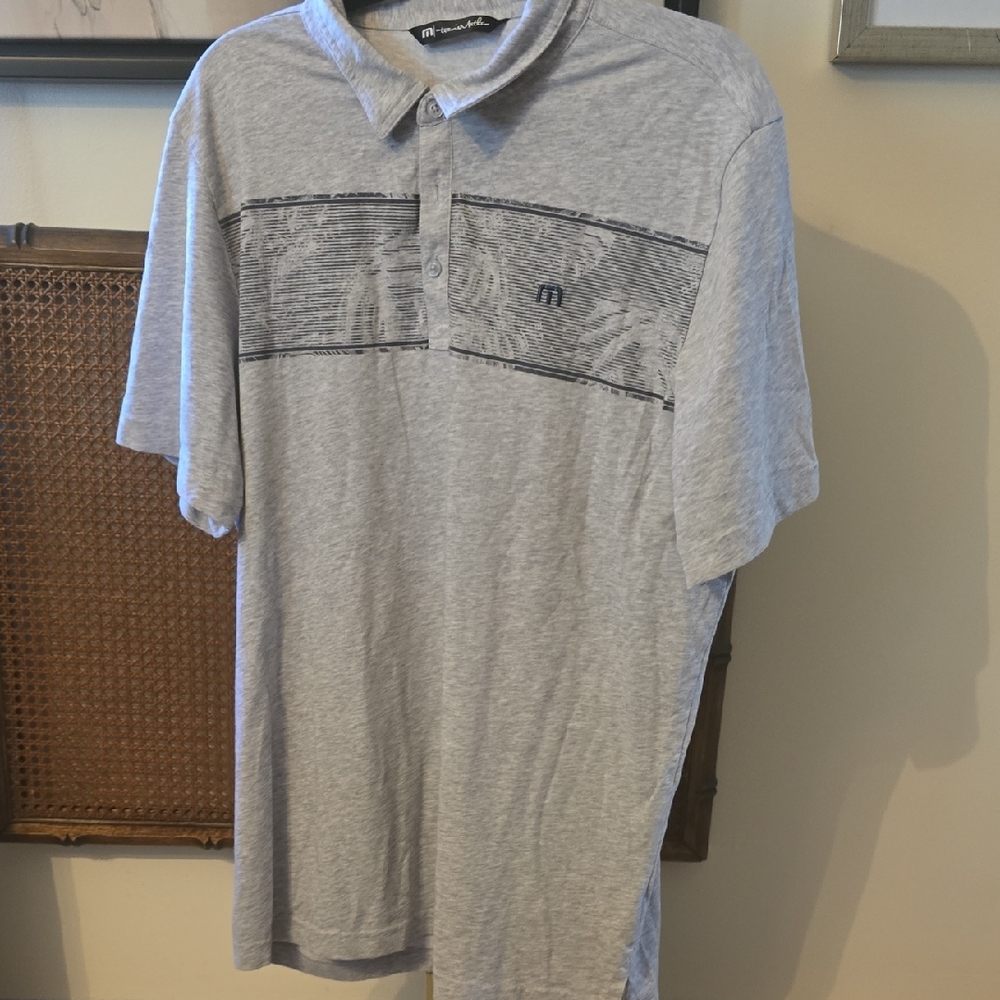 Men's Gray Polo Shirt
